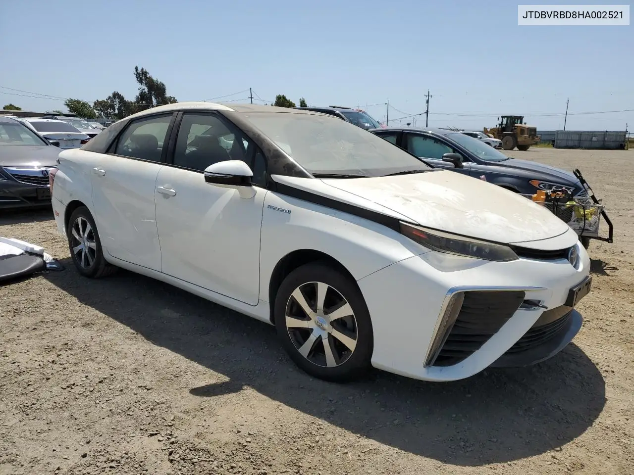 2017 Toyota Mirai VIN: JTDBVRBD8HA002521 Lot: 51705345