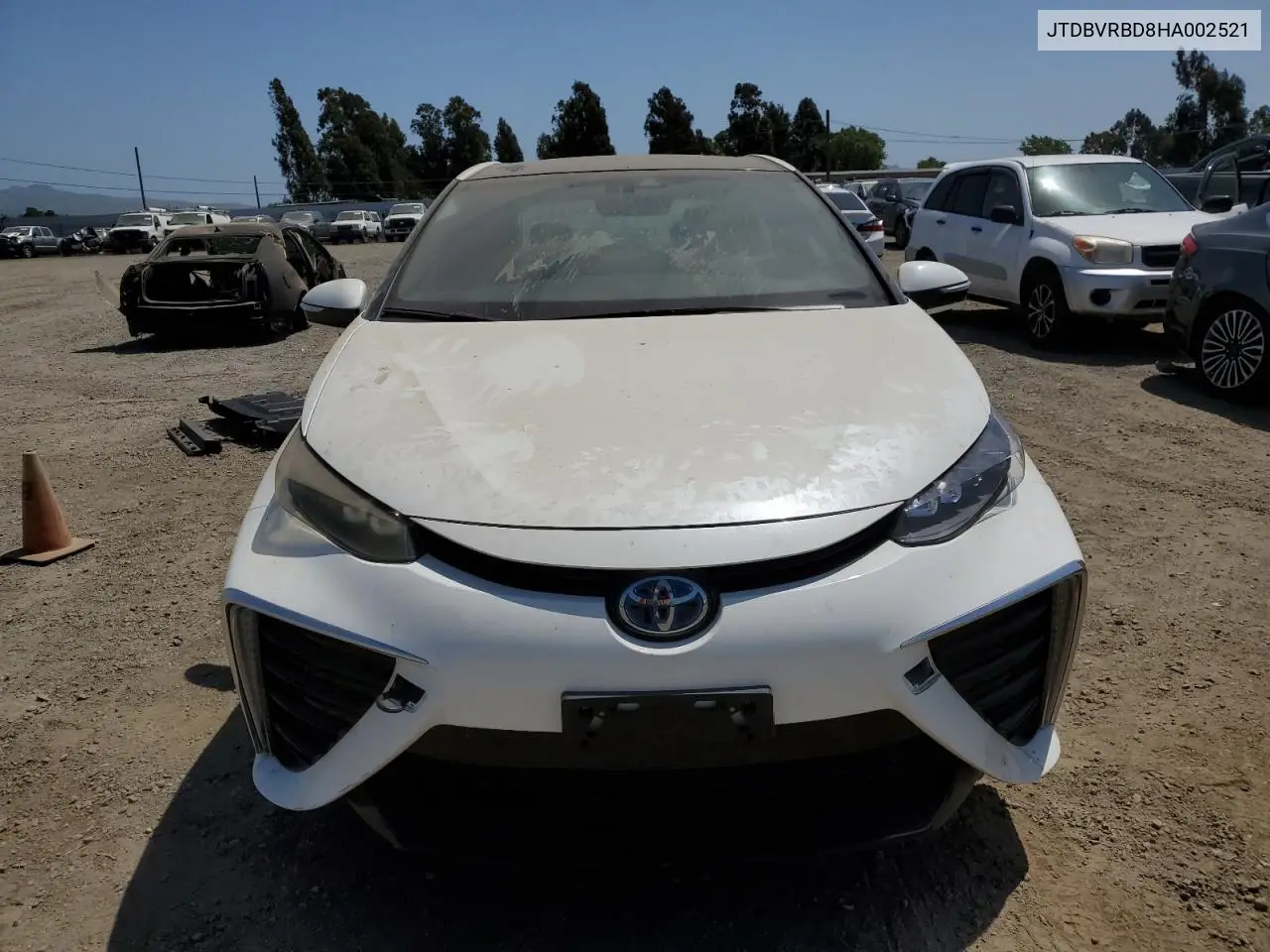 2017 Toyota Mirai VIN: JTDBVRBD8HA002521 Lot: 51705345