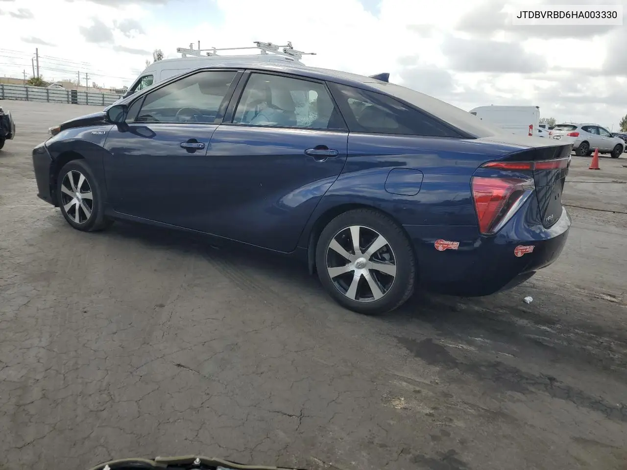 2017 Toyota Mirai VIN: JTDBVRBD6HA003330 Lot: 55021135