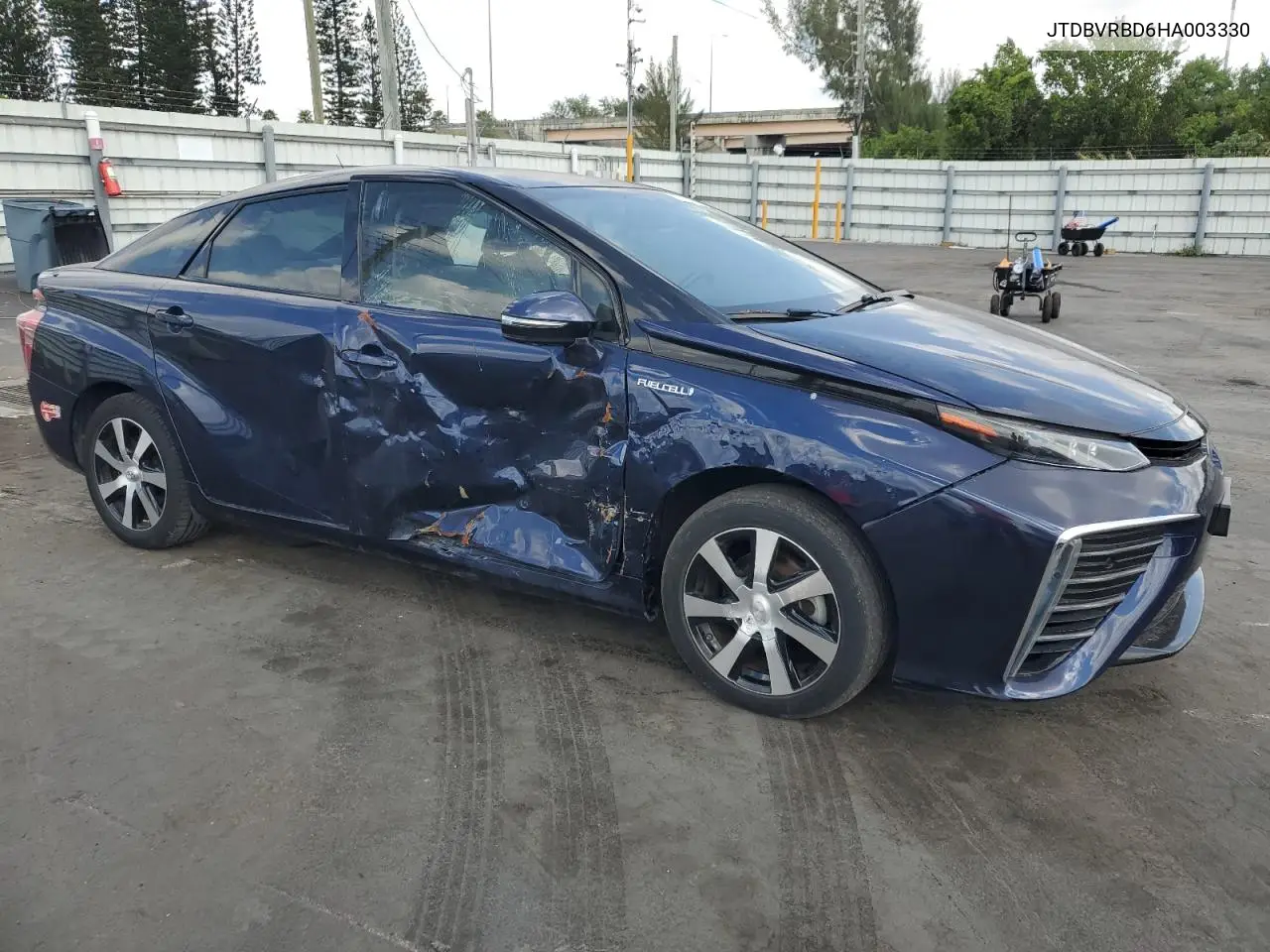 2017 Toyota Mirai VIN: JTDBVRBD6HA003330 Lot: 55021135