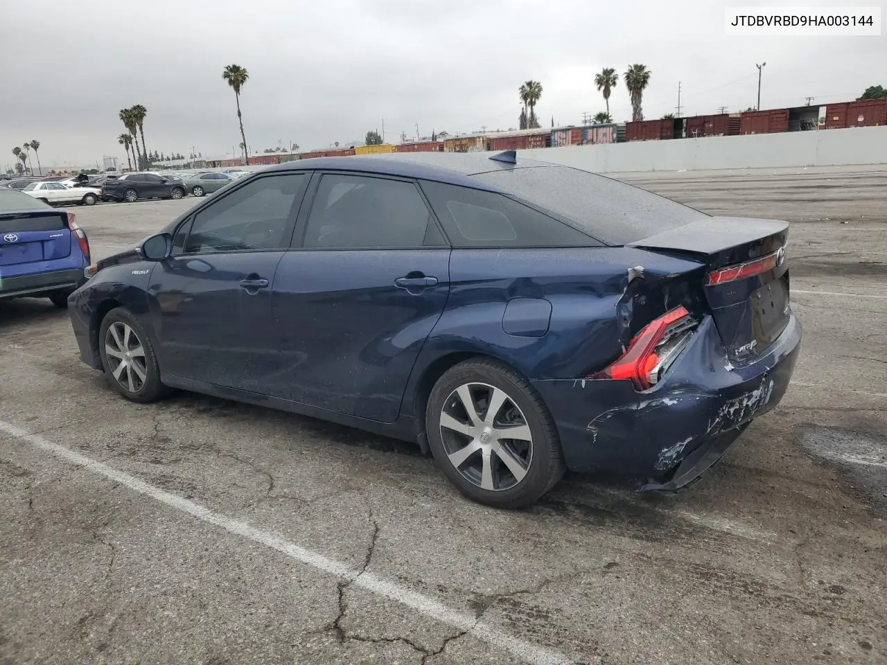 2017 Toyota Mirai VIN: JTDBVRBD9HA003144 Lot: 55816275