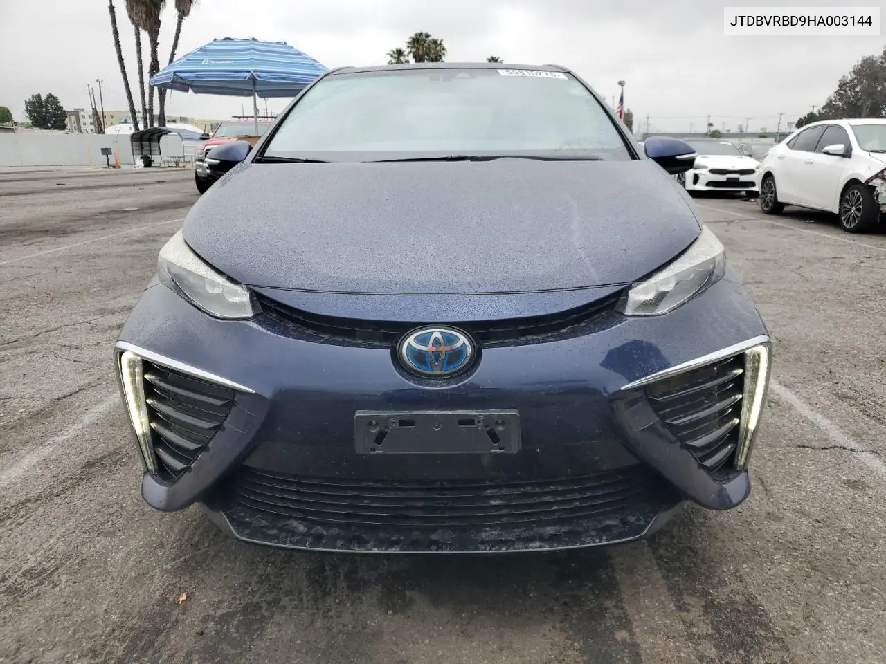2017 Toyota Mirai VIN: JTDBVRBD9HA003144 Lot: 55816275