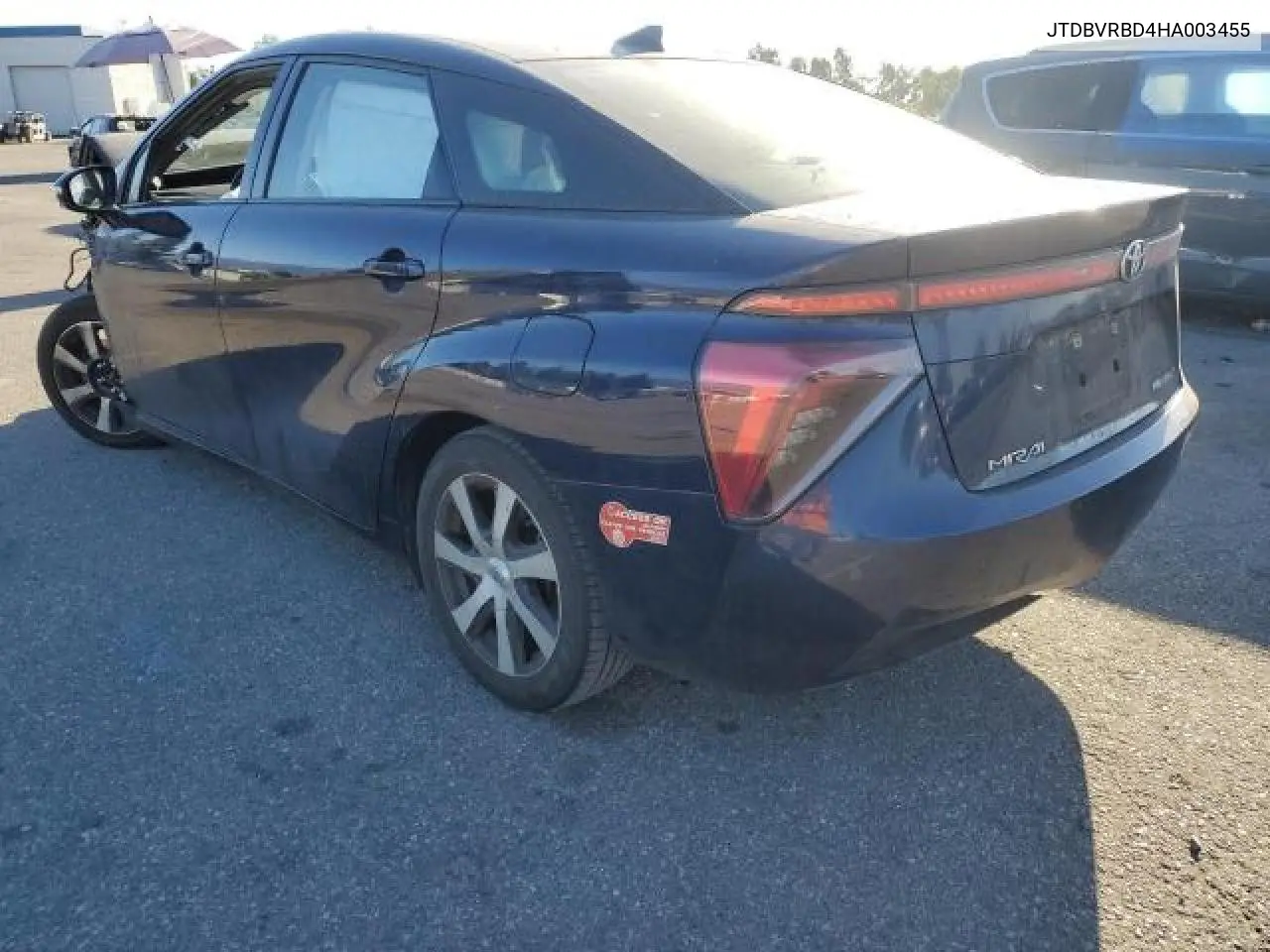 2017 Toyota Mirai VIN: JTDBVRBD4HA003455 Lot: 56256935