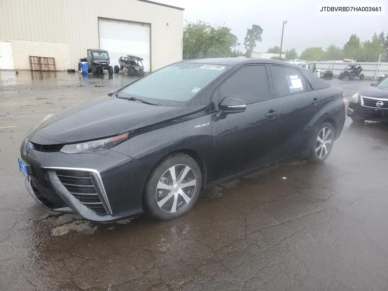 2017 Toyota Mirai VIN: JTDBVRBD7HA003661 Lot: 56631785