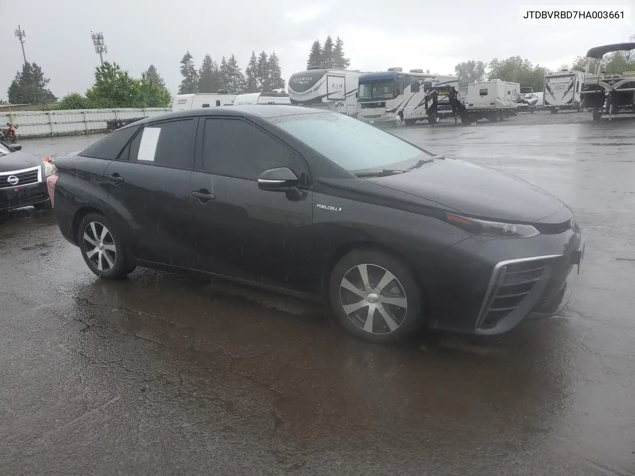 2017 Toyota Mirai VIN: JTDBVRBD7HA003661 Lot: 56631785