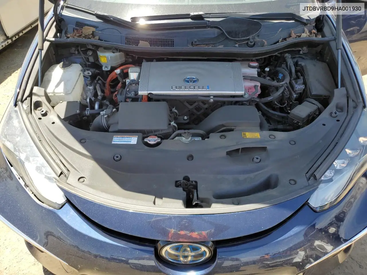 2017 Toyota Mirai VIN: JTDBVRBD9HA001930 Lot: 57167705
