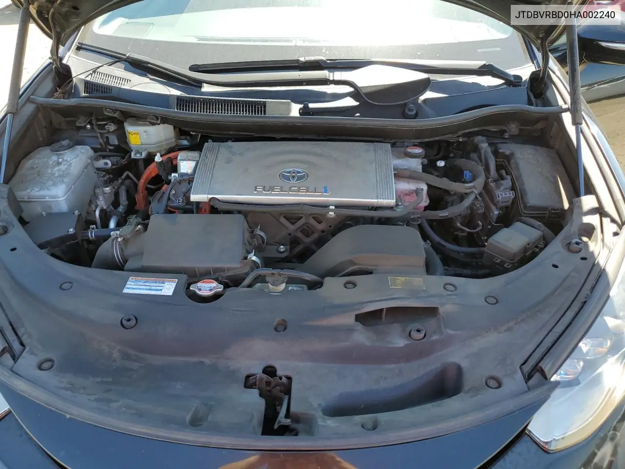 2017 Toyota Mirai VIN: JTDBVRBD0HA002240 Lot: 61055355