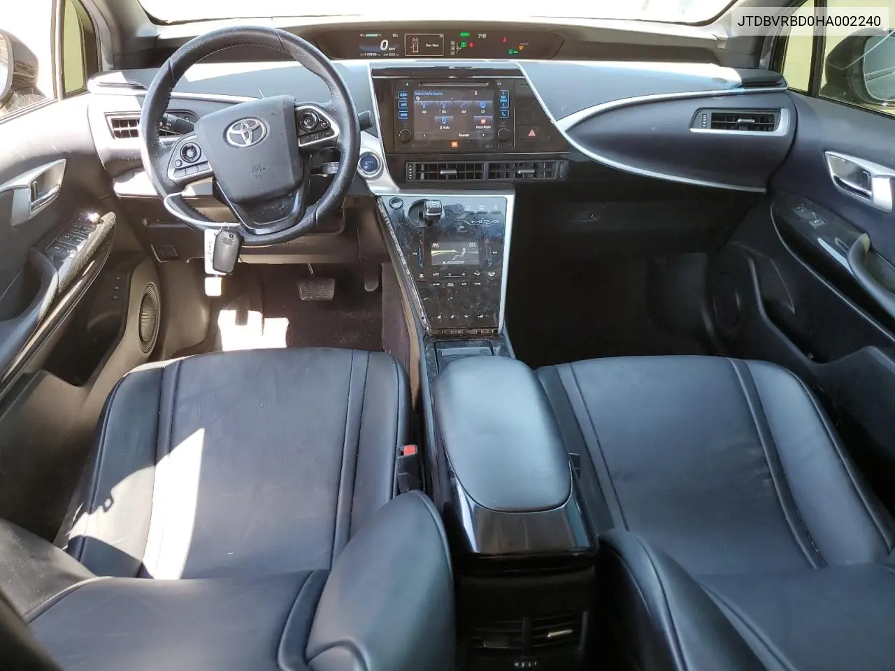2017 Toyota Mirai VIN: JTDBVRBD0HA002240 Lot: 61055355