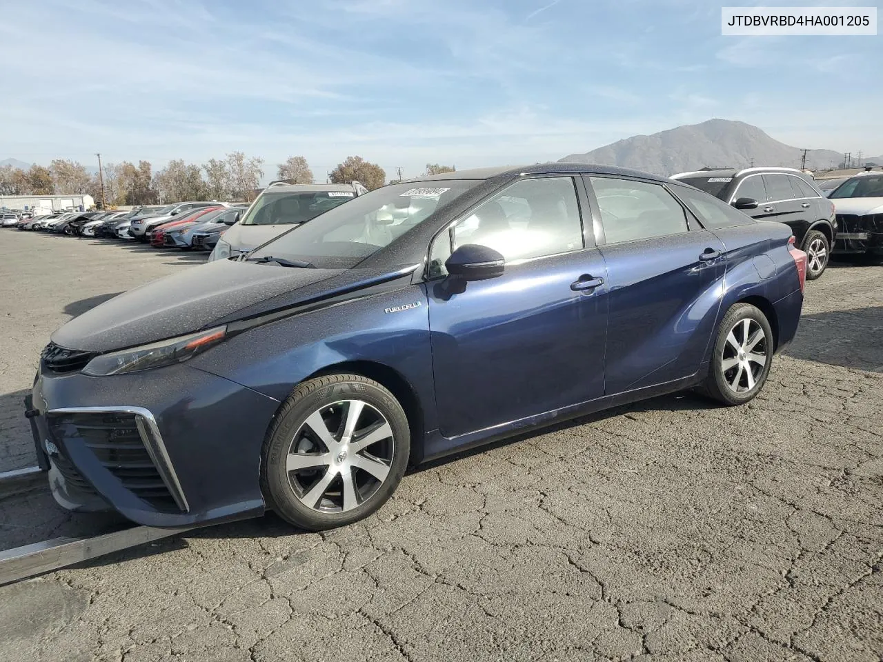 2017 Toyota Mirai VIN: JTDBVRBD4HA001205 Lot: 81937094