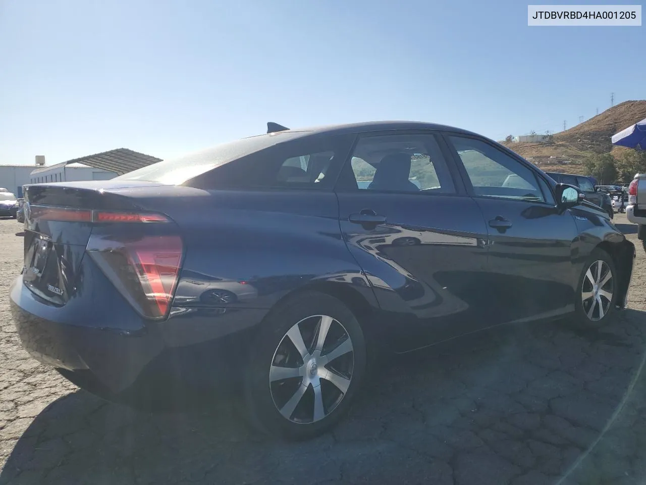 2017 Toyota Mirai VIN: JTDBVRBD4HA001205 Lot: 81937094