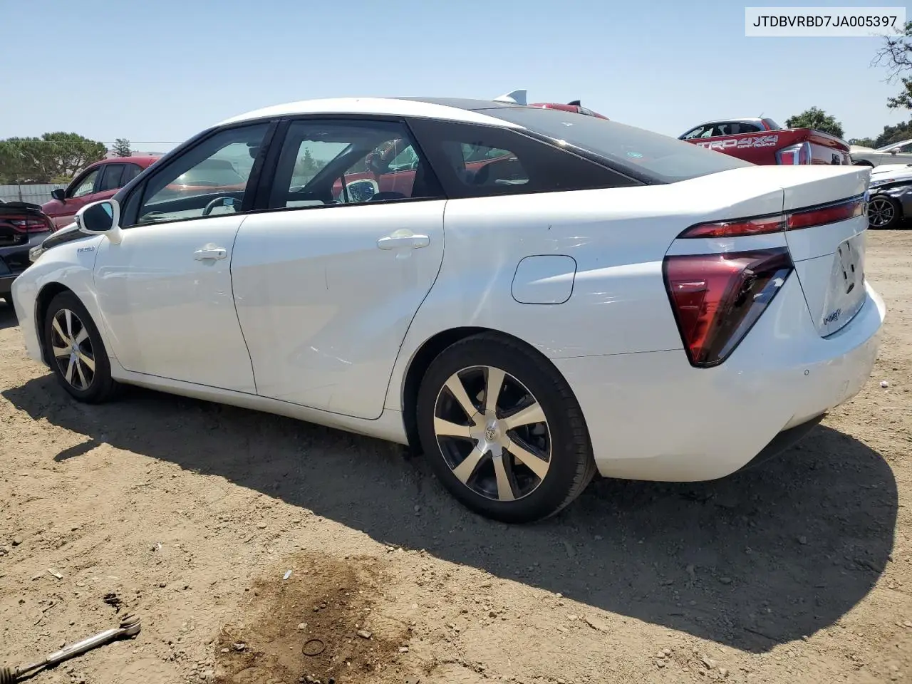 2018 Toyota Mirai VIN: JTDBVRBD7JA005397 Lot: 62319085