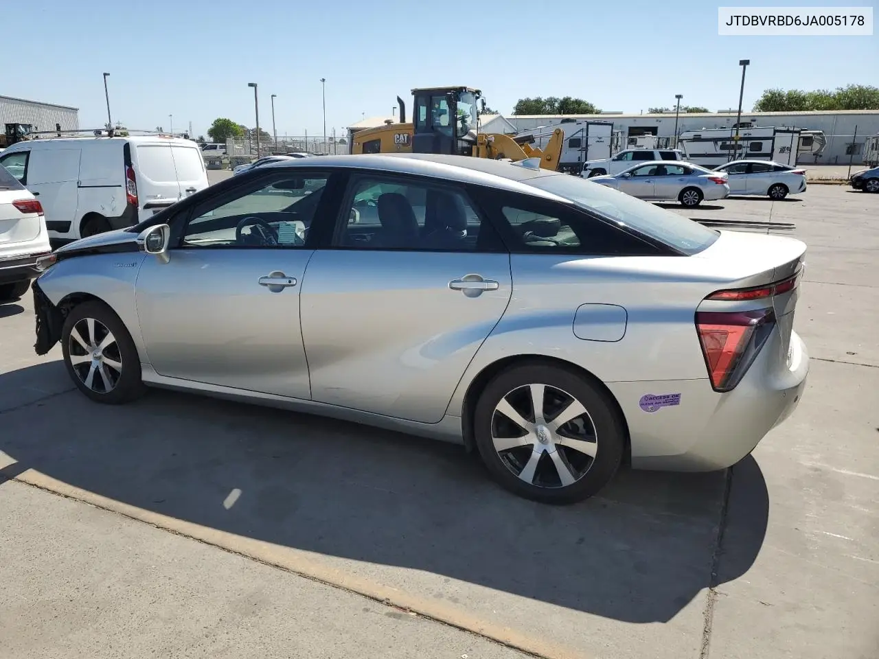 2018 Toyota Mirai VIN: JTDBVRBD6JA005178 Lot: 63644465