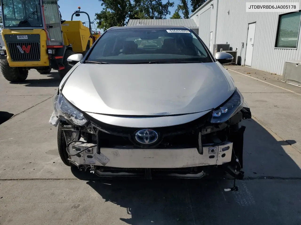 2018 Toyota Mirai VIN: JTDBVRBD6JA005178 Lot: 63644465