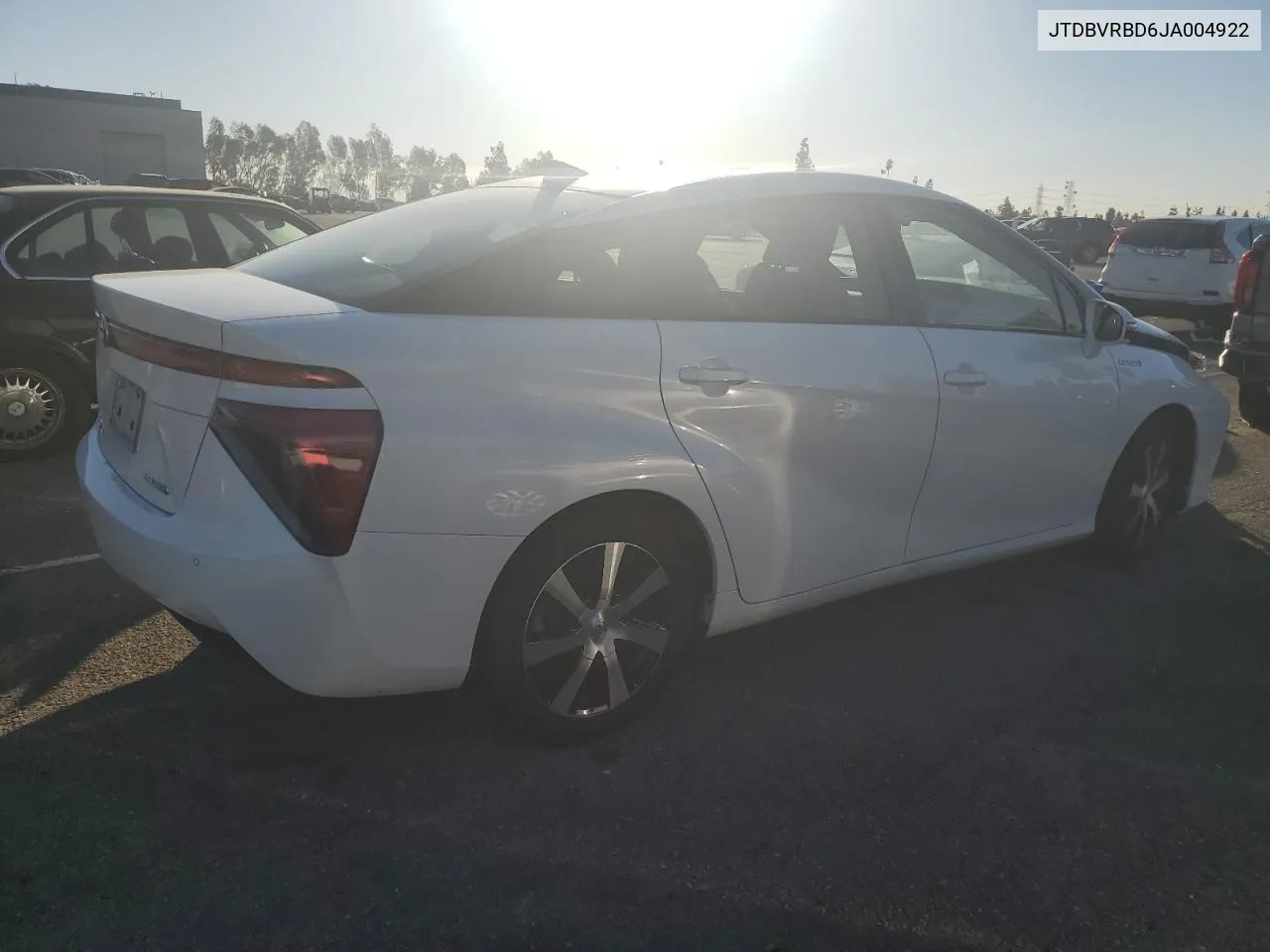 2018 Toyota Mirai VIN: JTDBVRBD6JA004922 Lot: 80925544