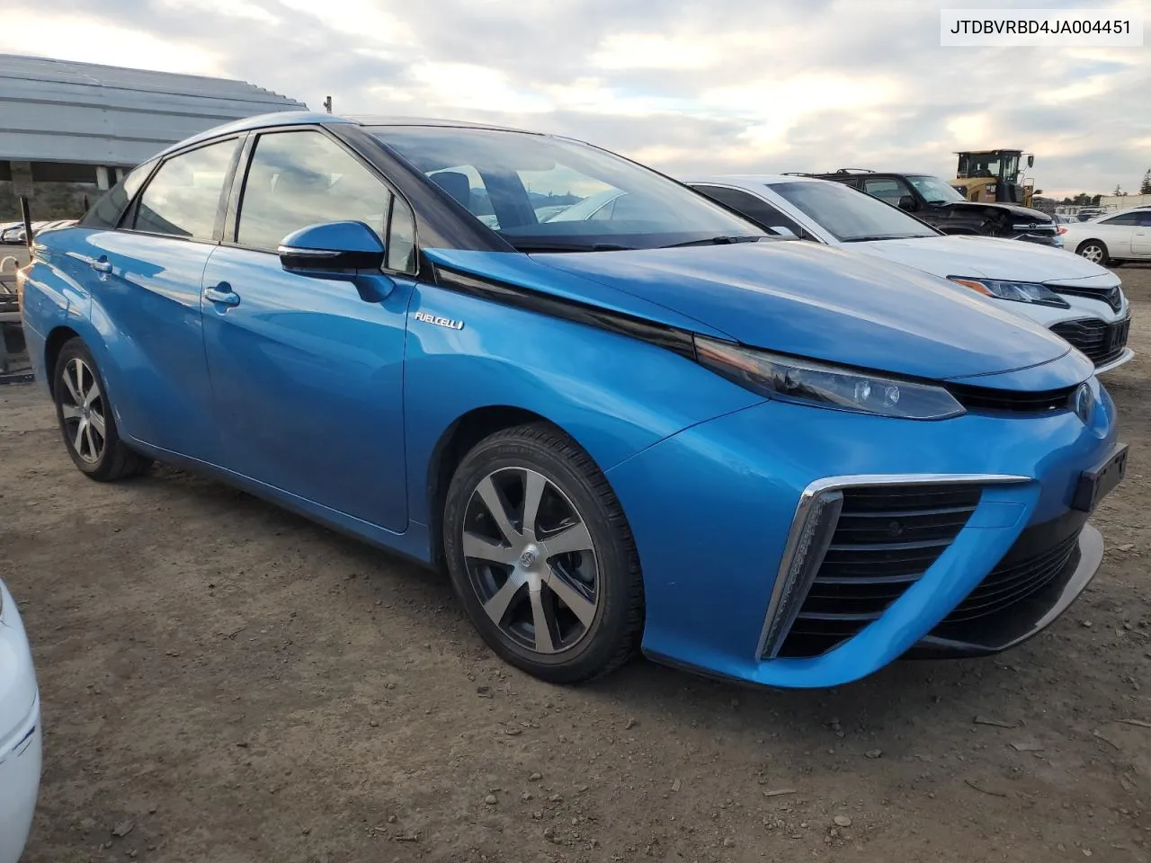 2018 Toyota Mirai VIN: JTDBVRBD4JA004451 Lot: 87551215
