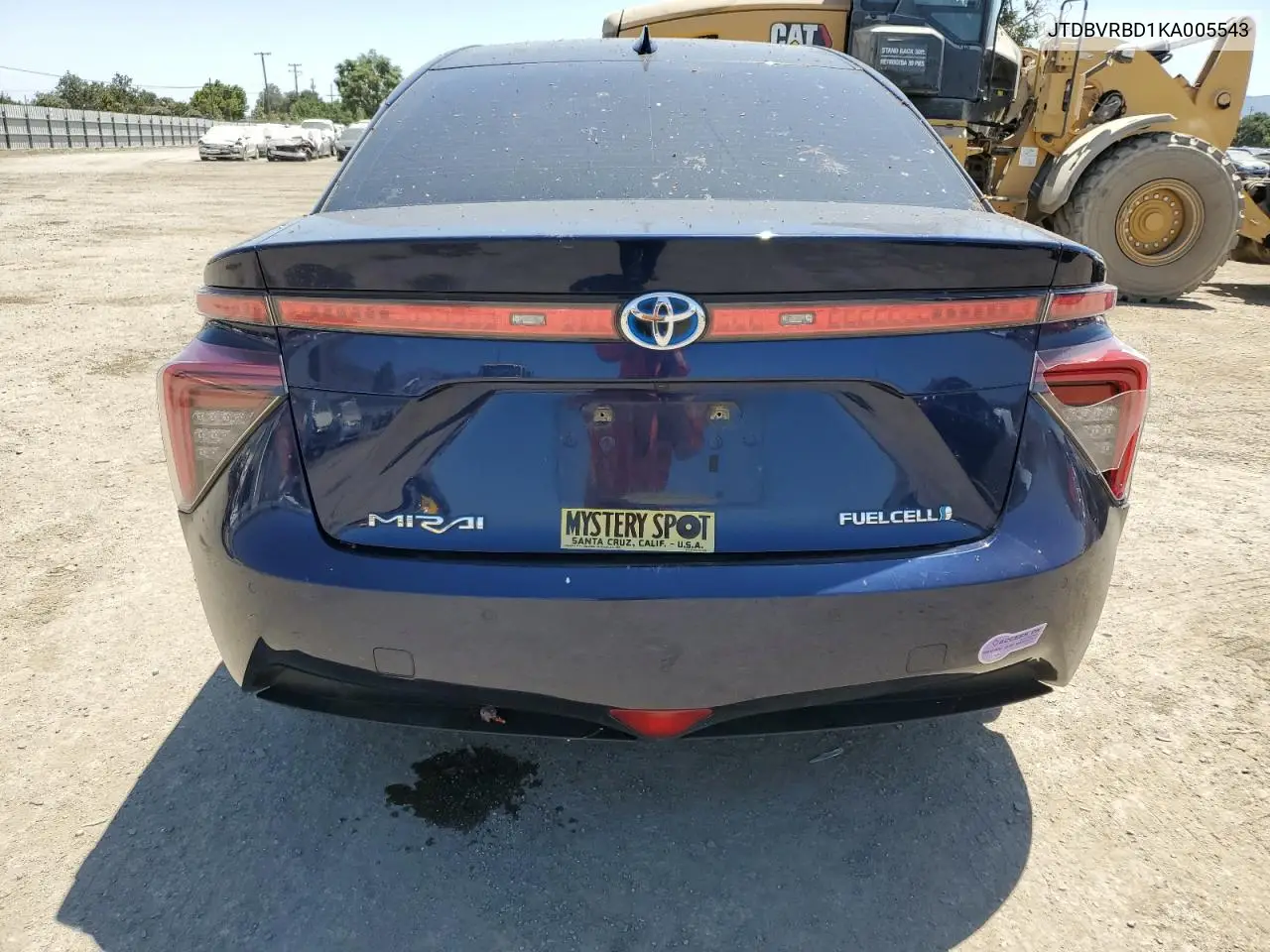 2019 Toyota Mirai VIN: JTDBVRBD1KA005543 Lot: 63121225