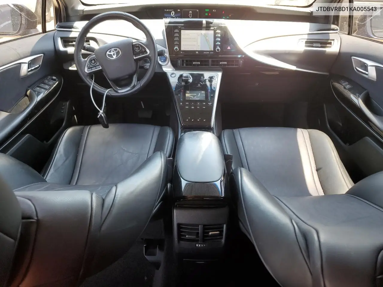2019 Toyota Mirai VIN: JTDBVRBD1KA005543 Lot: 63121225