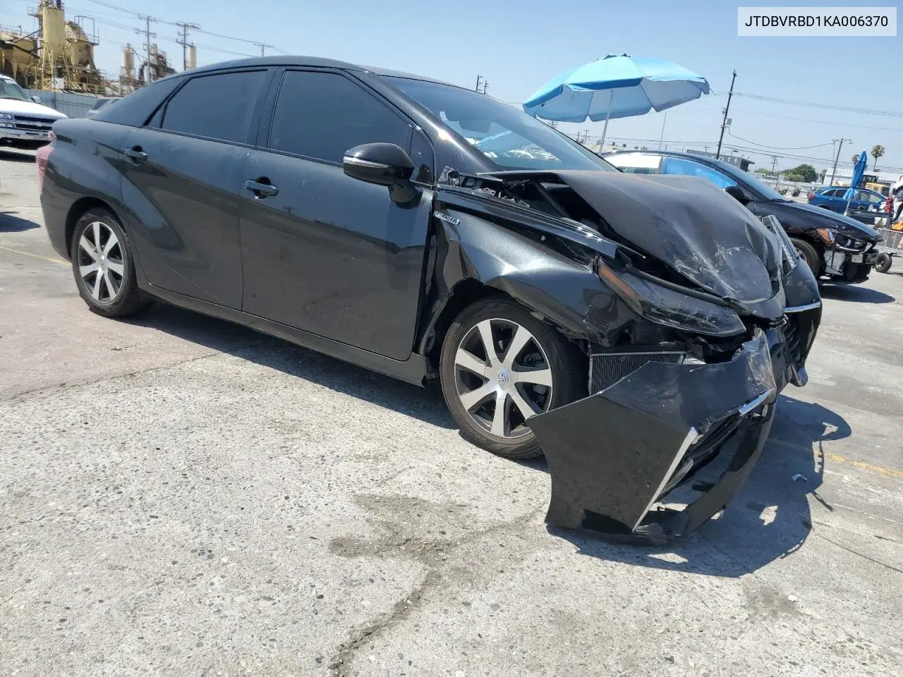 2019 Toyota Mirai VIN: JTDBVRBD1KA006370 Lot: 63149105
