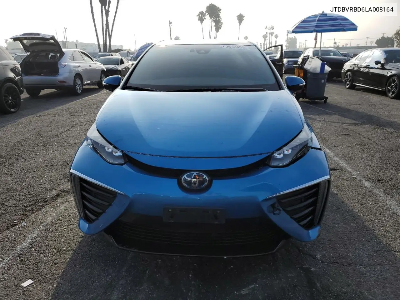 2020 Toyota Mirai VIN: JTDBVRBD6LA008164 Lot: 62593465