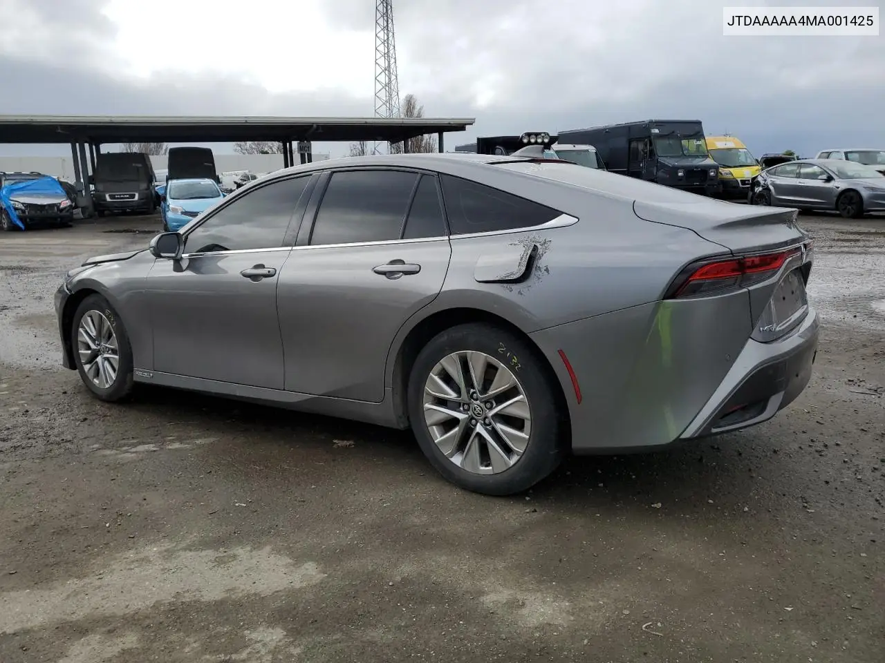 2021 Toyota Mirai Xle VIN: JTDAAAAA4MA001425 Lot: 41767405