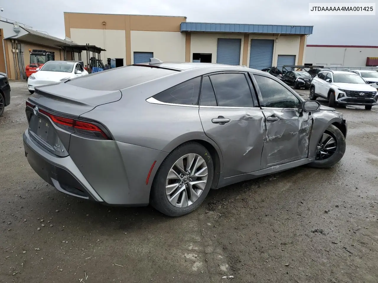 2021 Toyota Mirai Xle VIN: JTDAAAAA4MA001425 Lot: 41767405