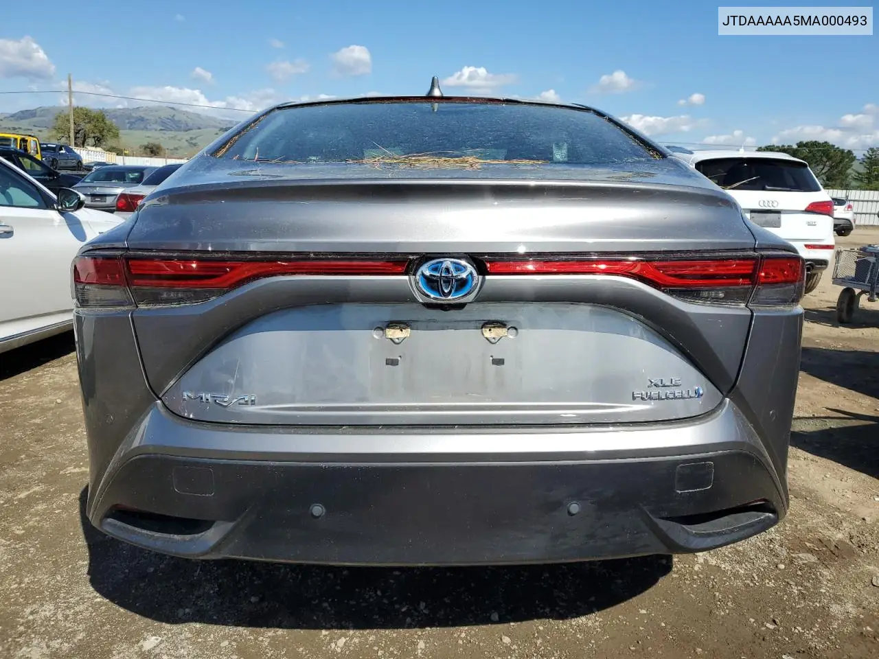 2021 Toyota Mirai Xle VIN: JTDAAAAA5MA000493 Lot: 49658895