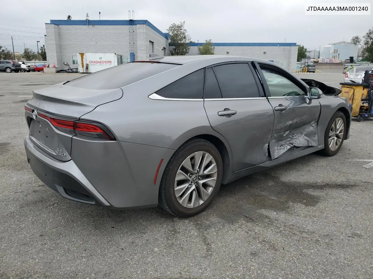2021 Toyota Mirai Xle VIN: JTDAAAAA3MA001240 Lot: 54158425