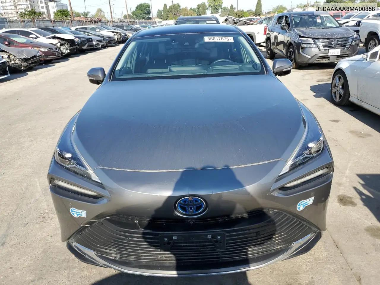 2021 Toyota Mirai Xle VIN: JTDAAAAA8MA00858 Lot: 56017675
