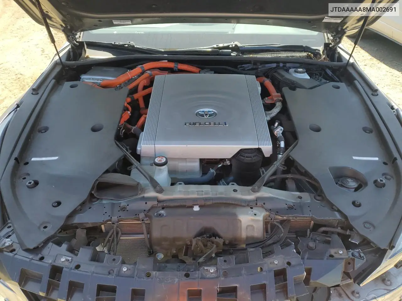 2021 Toyota Mirai Xle VIN: JTDAAAAA8MA002691 Lot: 57181465