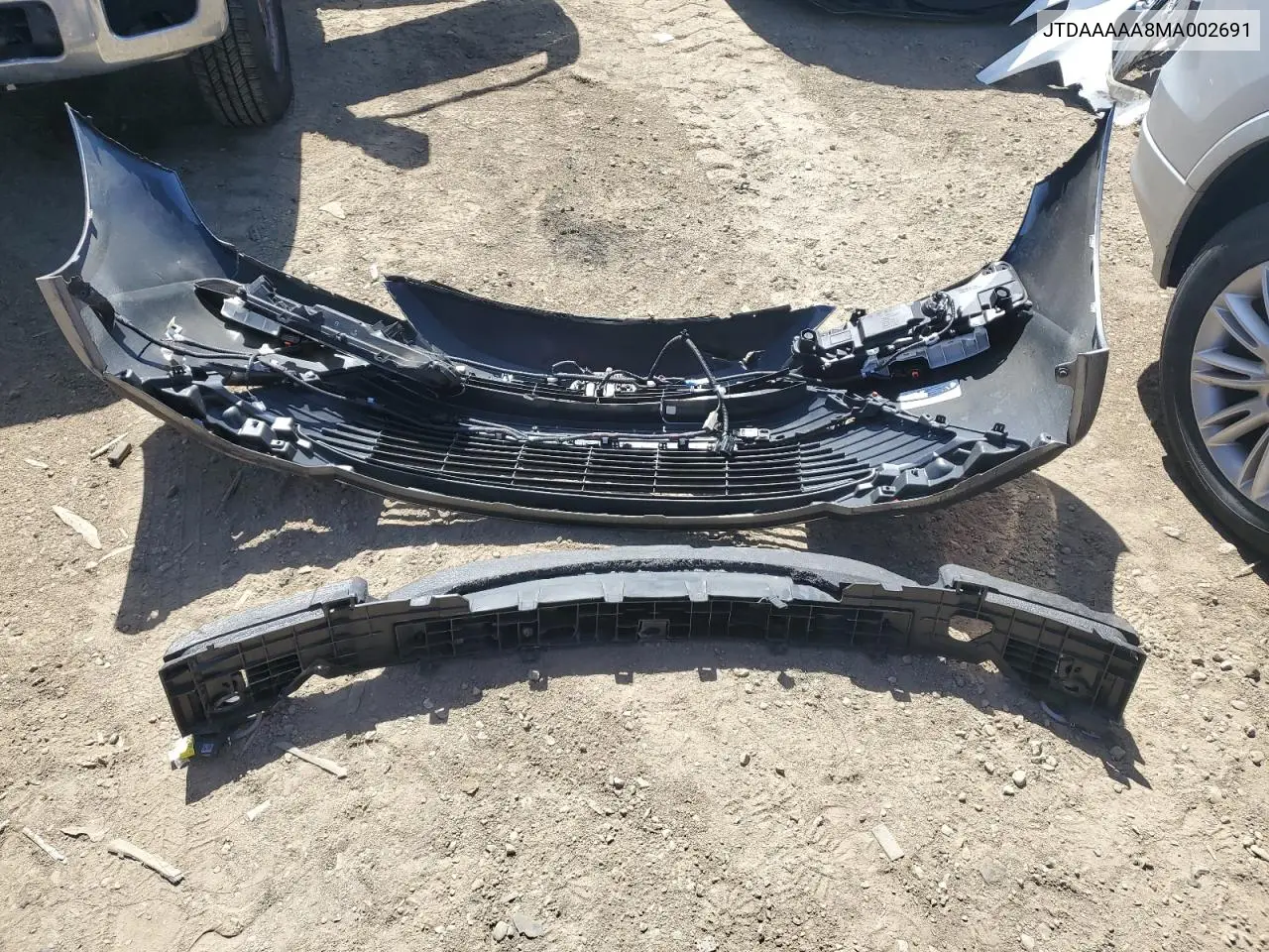 2021 Toyota Mirai Xle VIN: JTDAAAAA8MA002691 Lot: 57181465