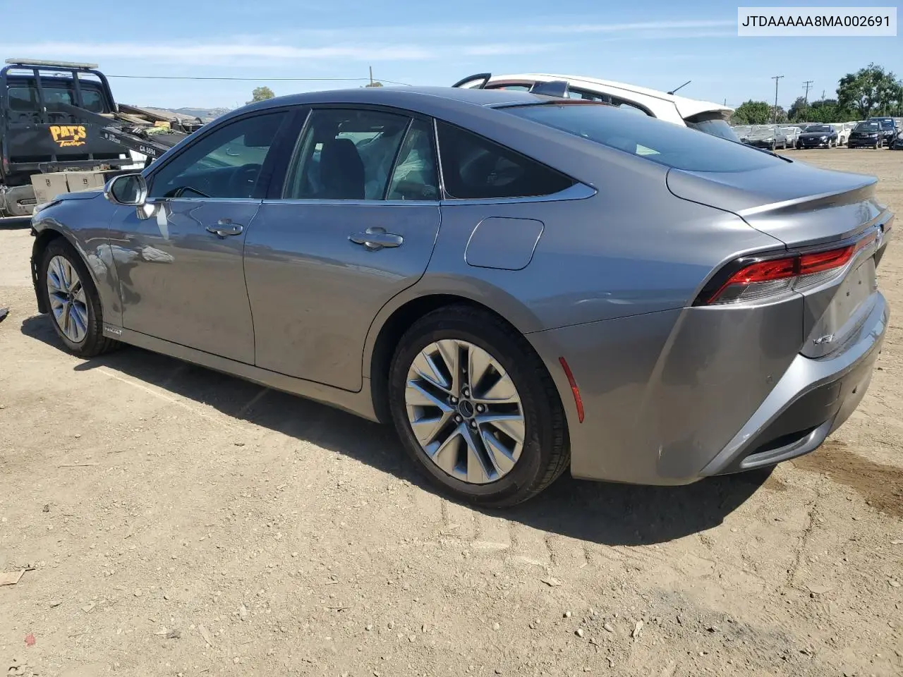 2021 Toyota Mirai Xle VIN: JTDAAAAA8MA002691 Lot: 57181465