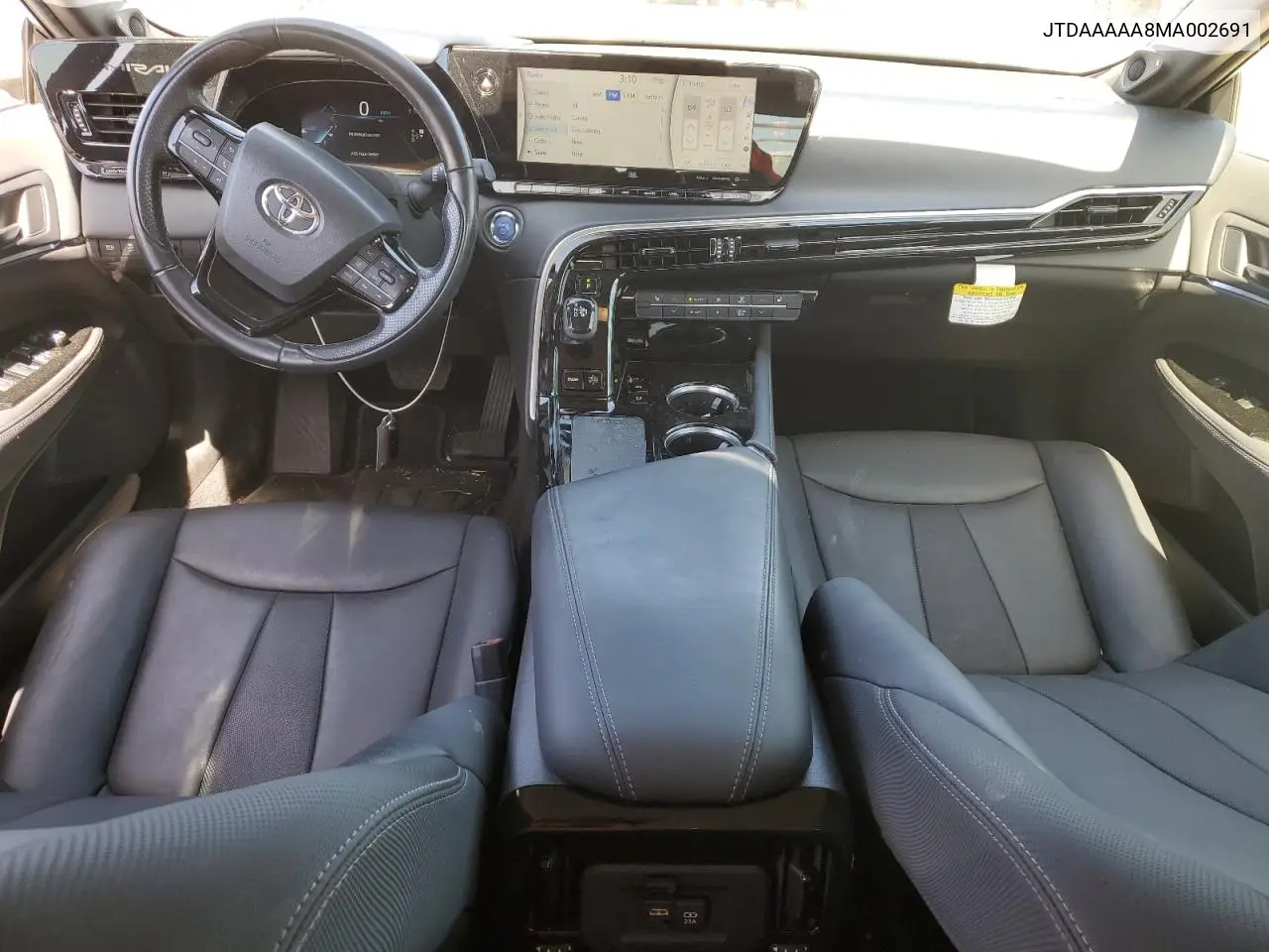 2021 Toyota Mirai Xle VIN: JTDAAAAA8MA002691 Lot: 57181465