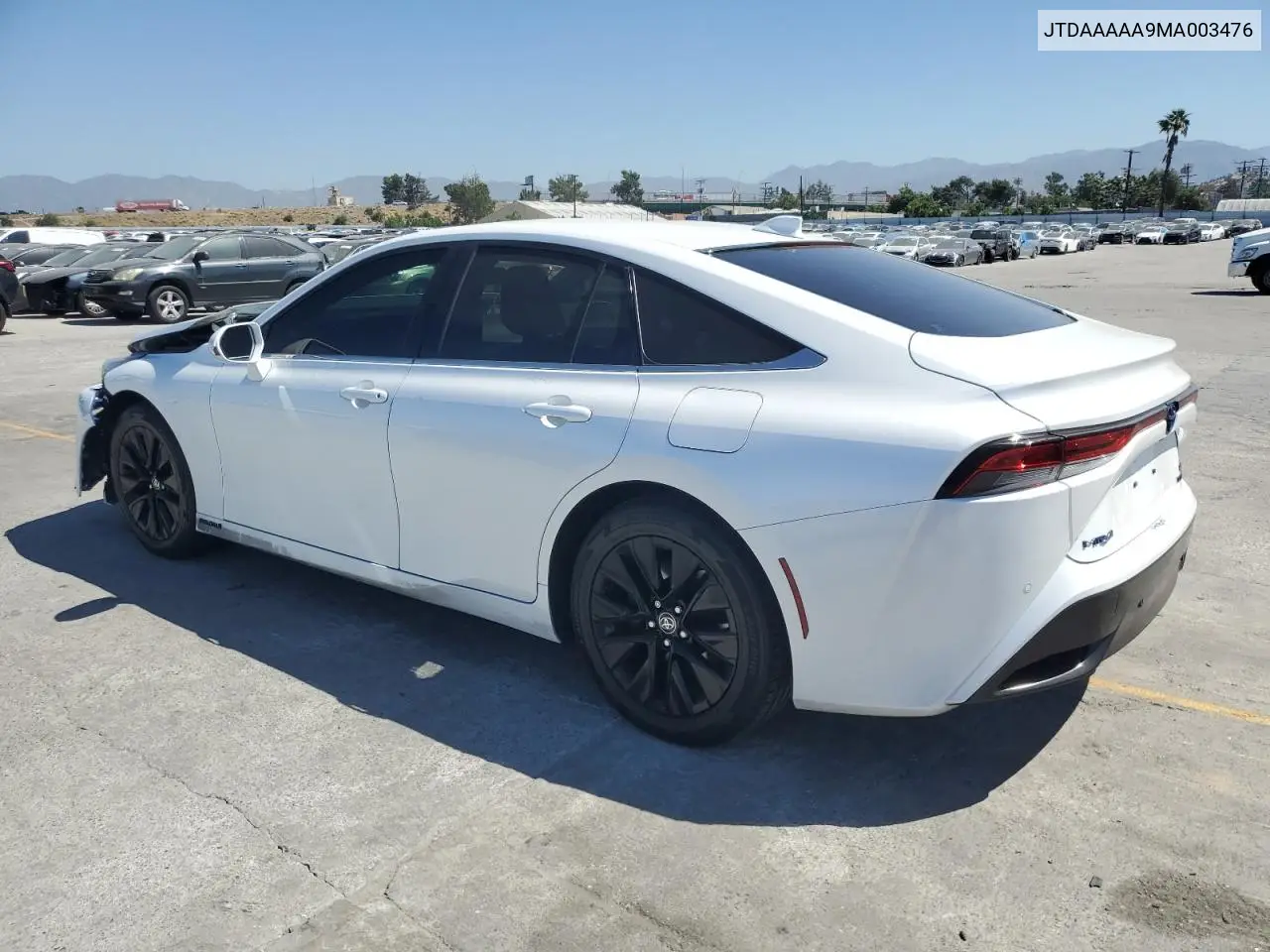 2021 Toyota Mirai Xle VIN: JTDAAAAA9MA003476 Lot: 57731195