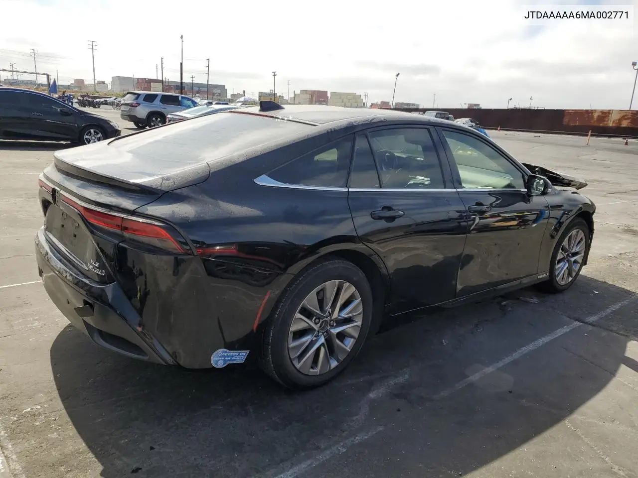 2021 Toyota Mirai Xle VIN: JTDAAAAA6MA002771 Lot: 59180105