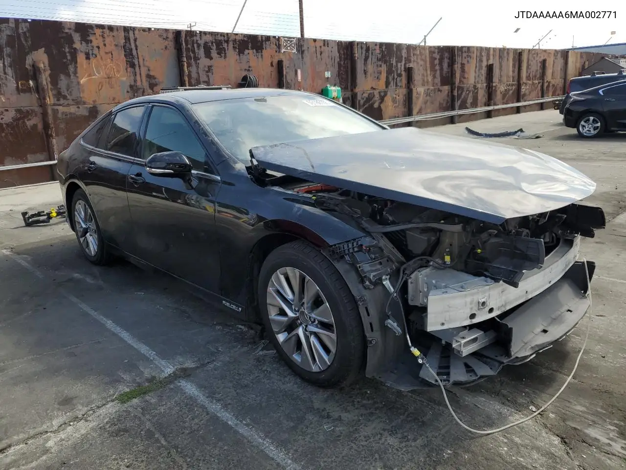 2021 Toyota Mirai Xle VIN: JTDAAAAA6MA002771 Lot: 59180105