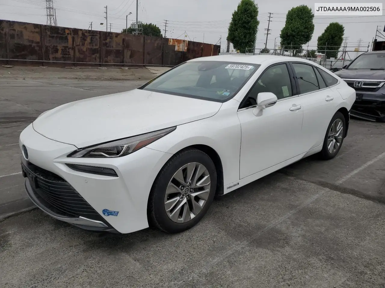 2021 Toyota Mirai Xle VIN: JTDAAAAA9MA002506 Lot: 59702425