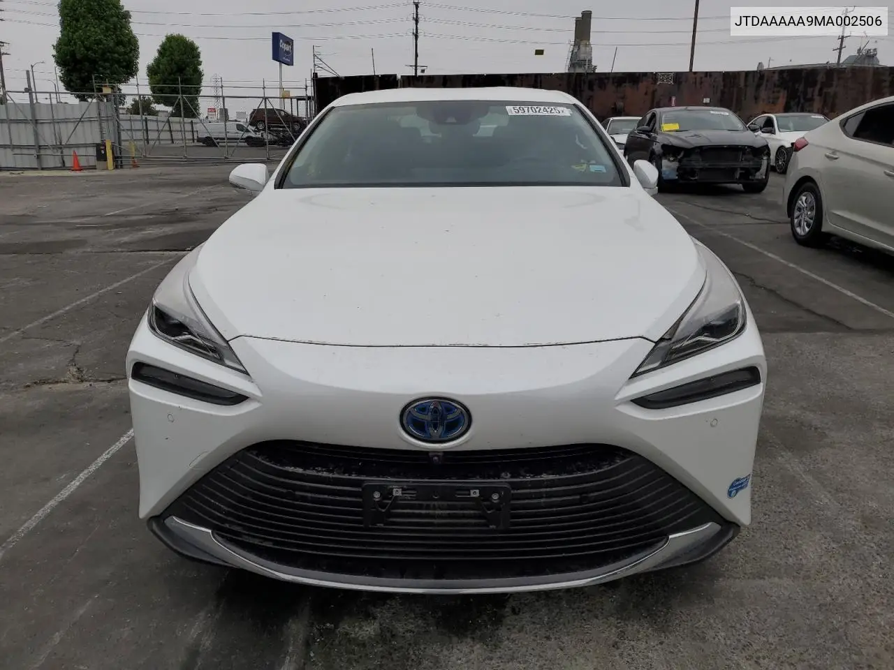 2021 Toyota Mirai Xle VIN: JTDAAAAA9MA002506 Lot: 59702425