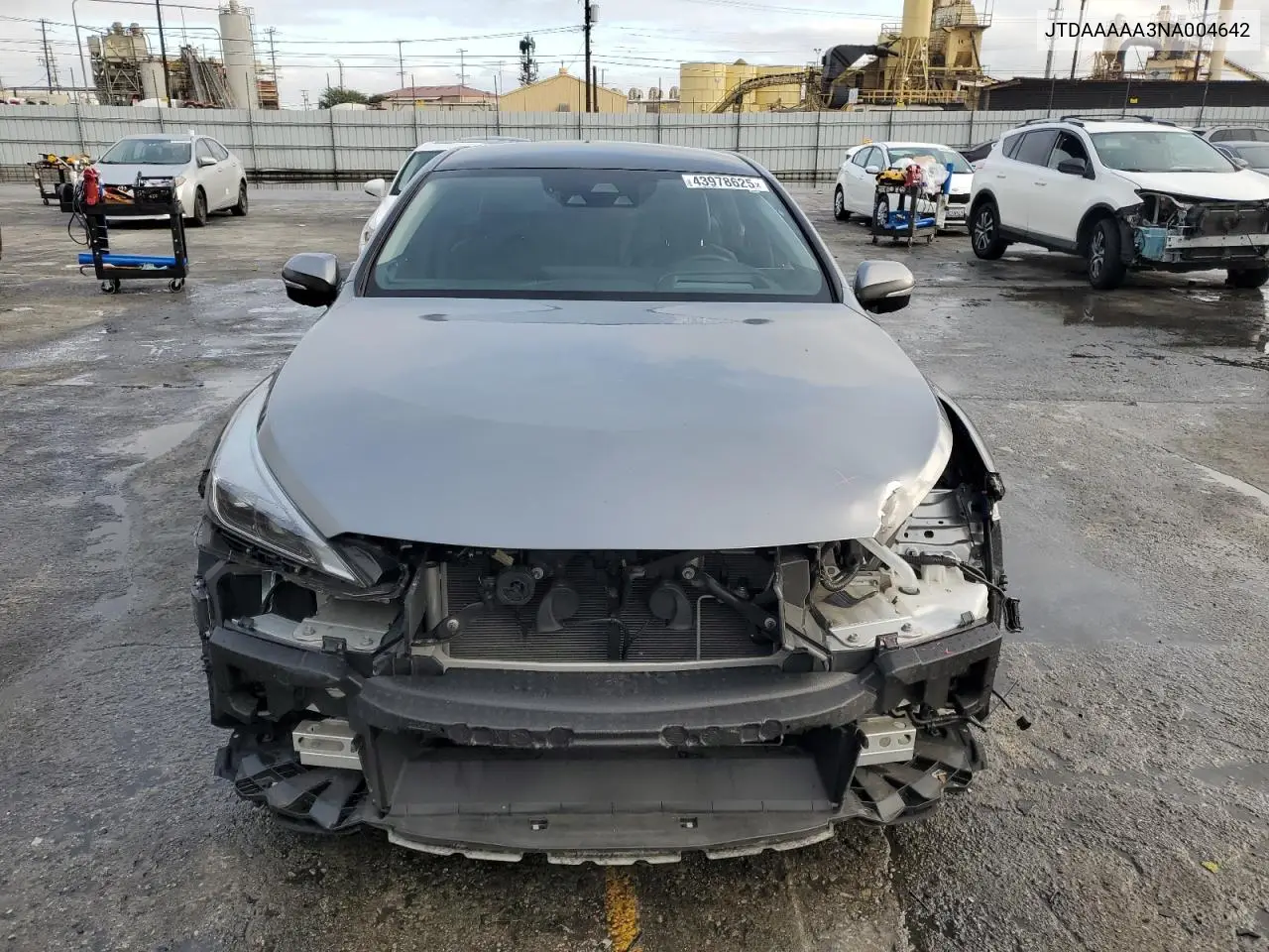 2022 Toyota Mirai Le VIN: JTDAAAAA3NA004642 Lot: 43978625