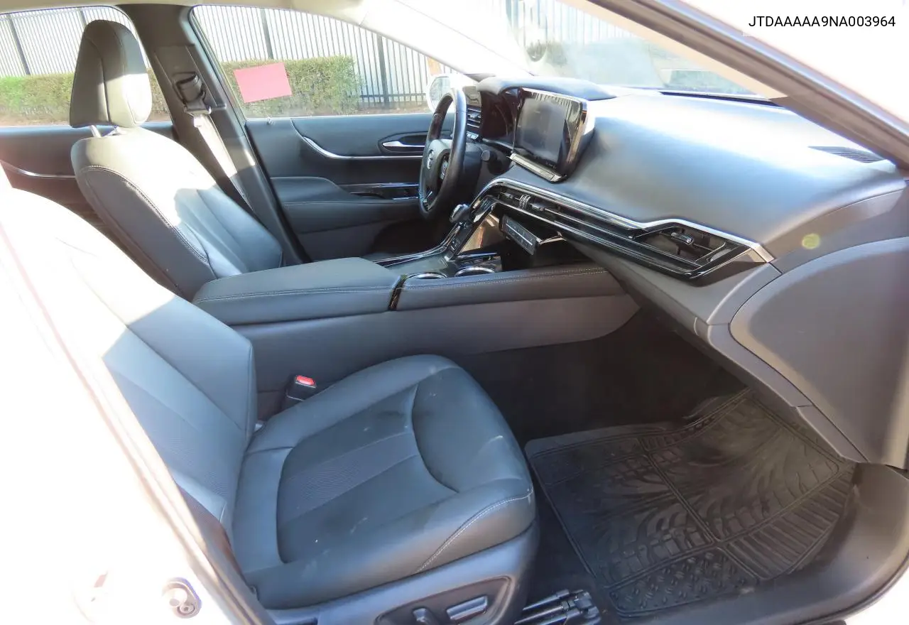 2022 Toyota Mirai Le VIN: JTDAAAAA9NA003964 Lot: 54784845
