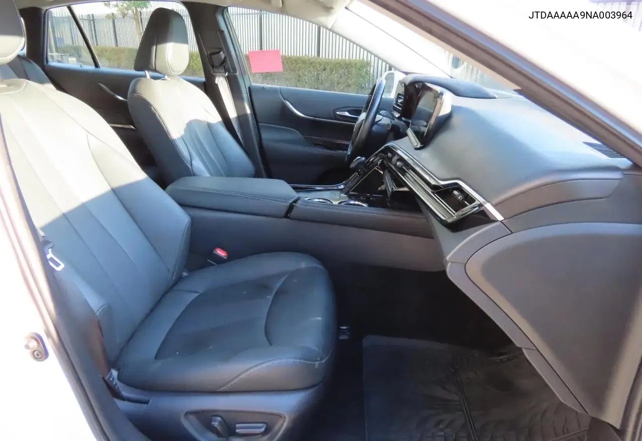2022 Toyota Mirai Le VIN: JTDAAAAA9NA003964 Lot: 59623745