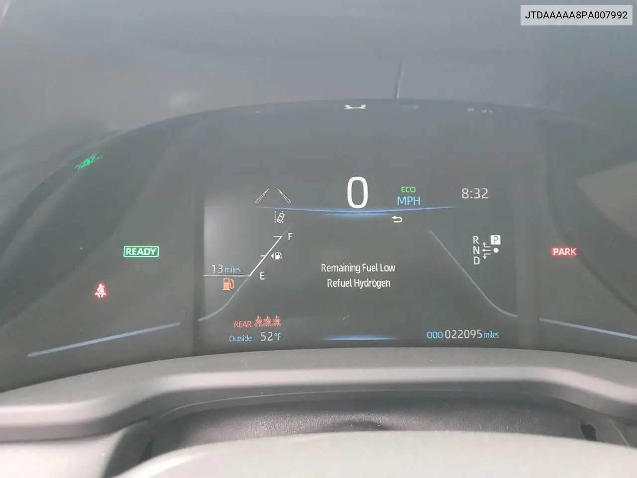 2023 Toyota Mirai Xle VIN: JTDAAAAA8PA007992 Lot: 53920685