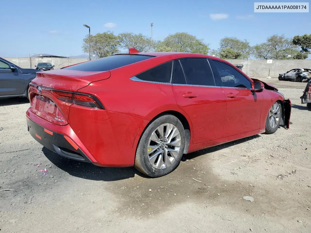 2023 Toyota Mirai Xle VIN: JTDAAAAA1PA008174 Lot: 53924425