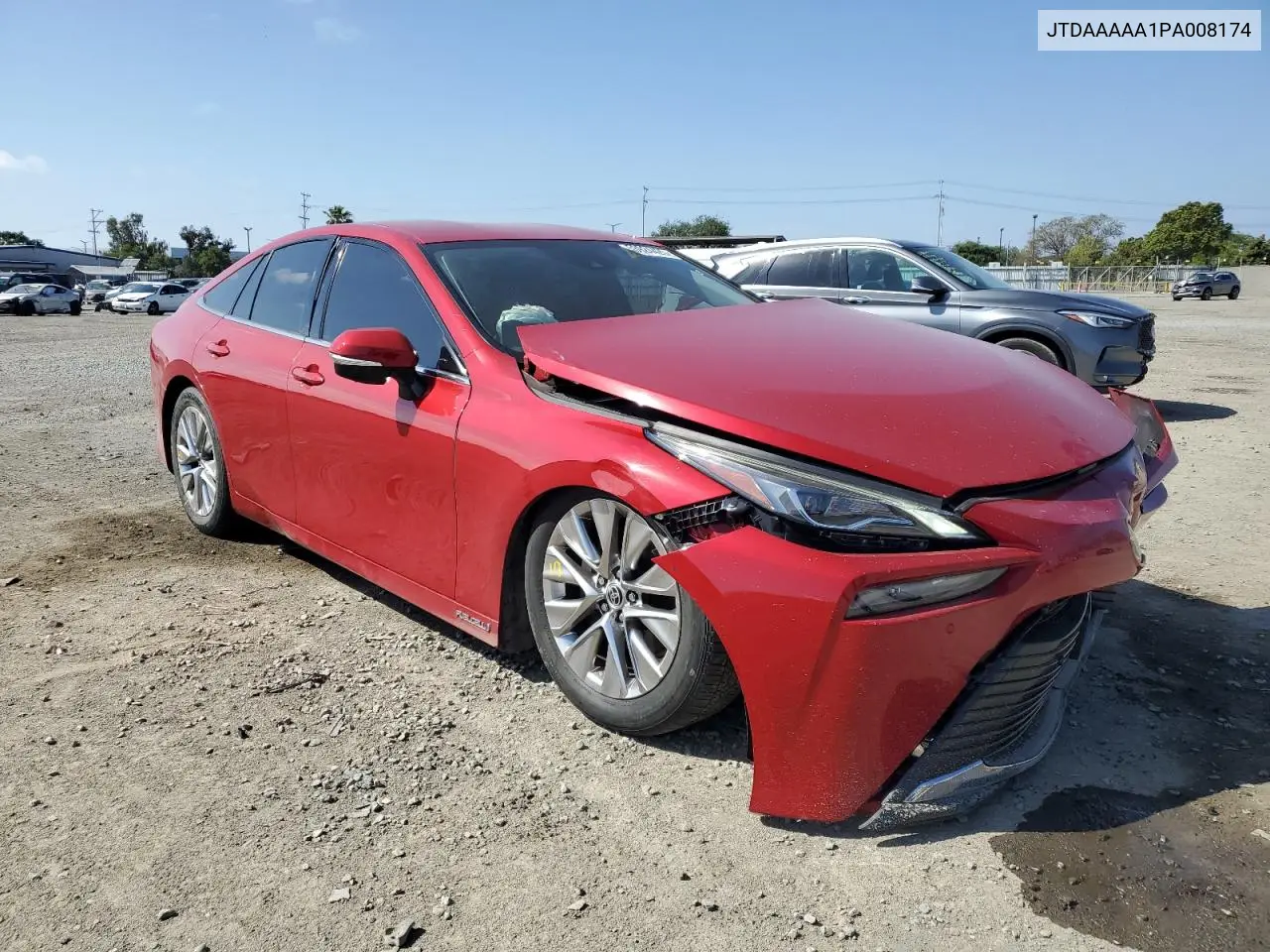 2023 Toyota Mirai Xle VIN: JTDAAAAA1PA008174 Lot: 53924425