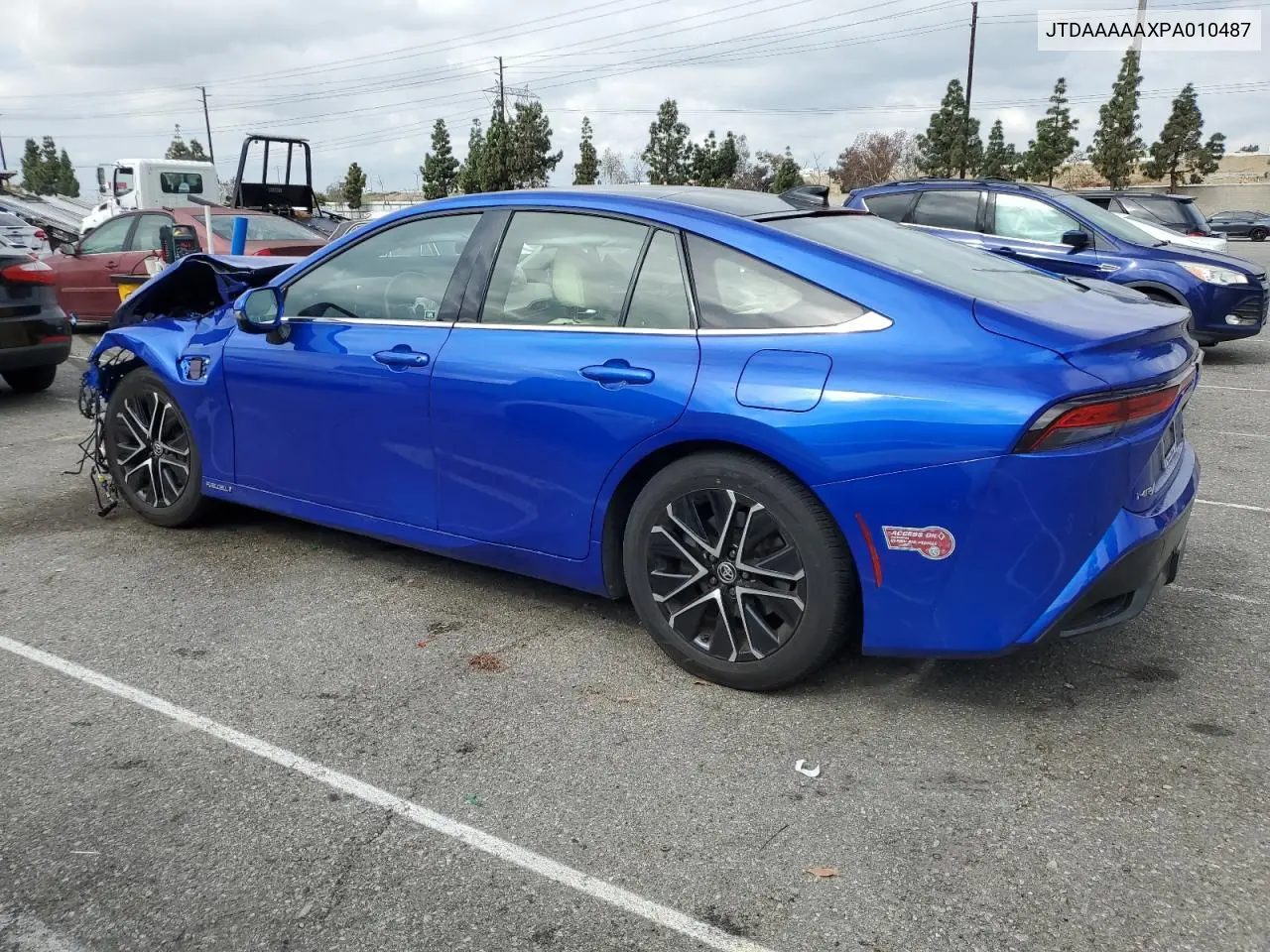 2023 Toyota Mirai Xle VIN: JTDAAAAAXPA010487 Lot: 54743645