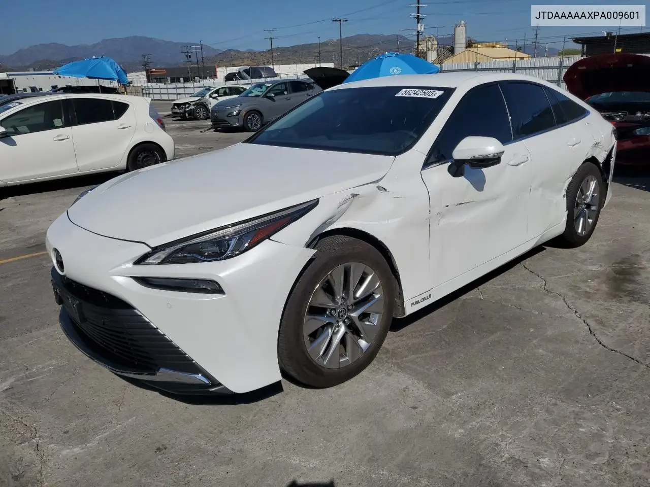 2023 Toyota Mirai Xle VIN: JTDAAAAAXPA009601 Lot: 56242505