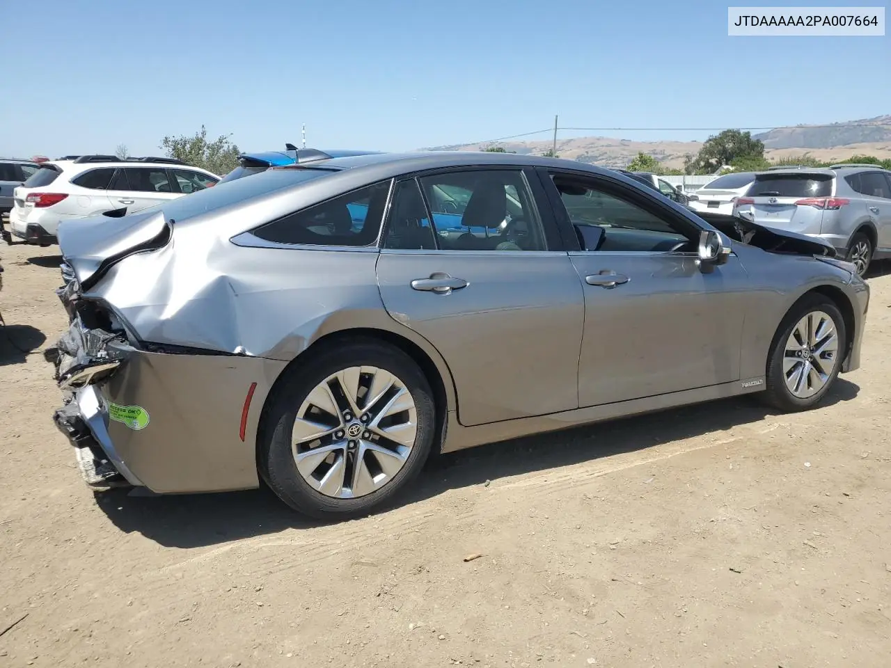 2023 Toyota Mirai Xle VIN: JTDAAAAA2PA007664 Lot: 58827355