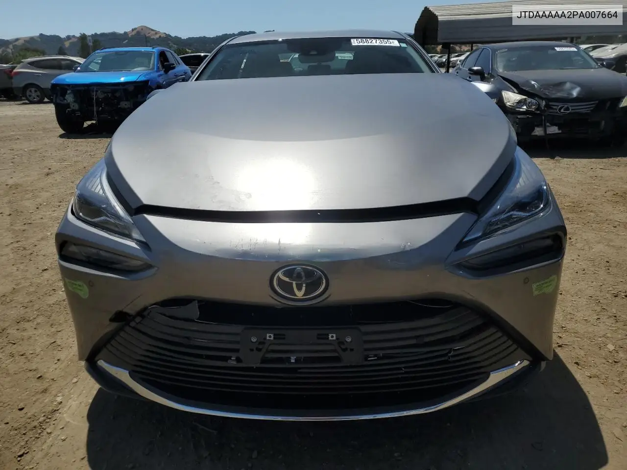 2023 Toyota Mirai Xle VIN: JTDAAAAA2PA007664 Lot: 58827355
