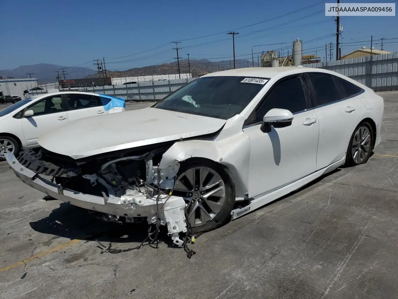 2023 Toyota Mirai Xle VIN: JTDAAAAA5PA009456 Lot: 61081435