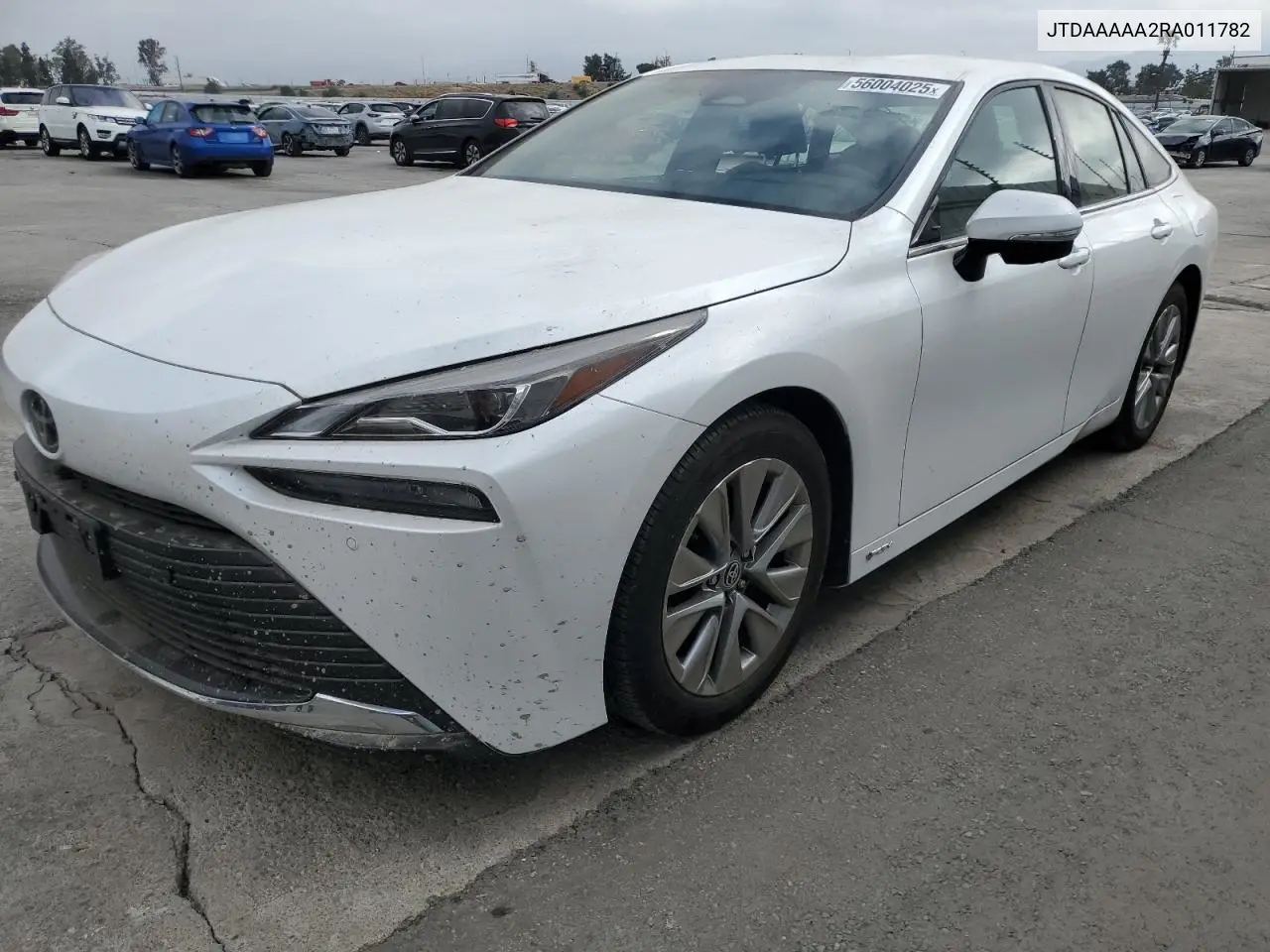 2024 Toyota Mirai Xle VIN: JTDAAAAA2RA011782 Lot: 56004025
