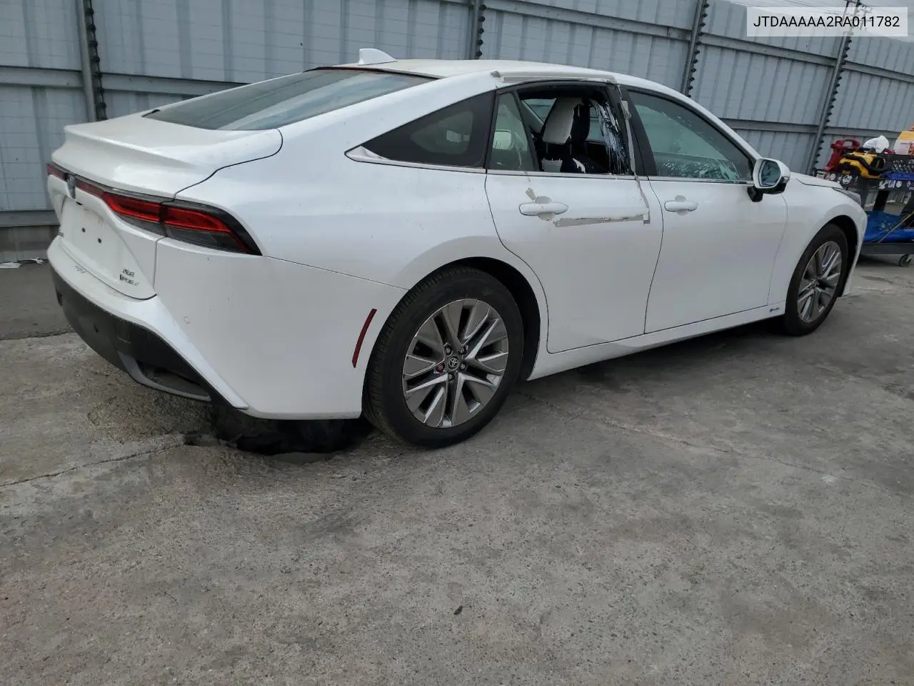 2024 Toyota Mirai Xle VIN: JTDAAAAA2RA011782 Lot: 56004025